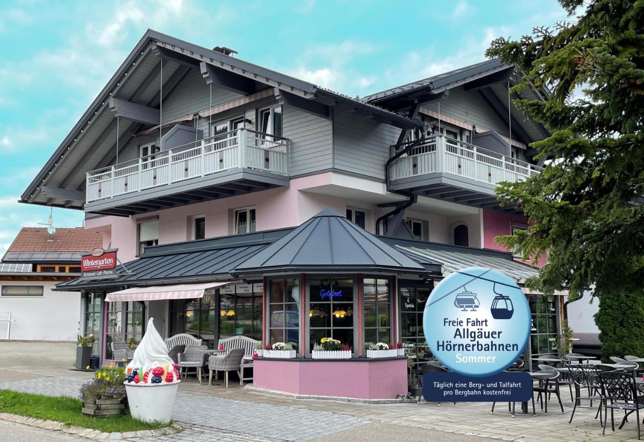 Vintage Hotel Charivari- Sommer Hoernerbahnen Kostenlos Mit Restaurant Bolsterlang Exterior photo